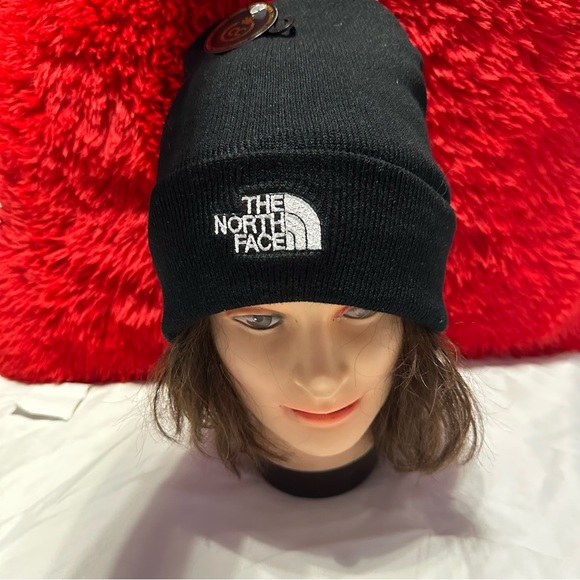 The North Face Dock Worker Recycled Beanie - Black - Picture 1 of 8